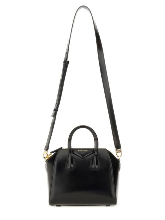 26FW 지방시 레더 미니 안티고나 토트백 BB5148B2AT 001 Black - GIVENCHY