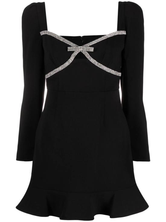  셀프 포트레이트 숏 원피스 RS24 030S BLACK