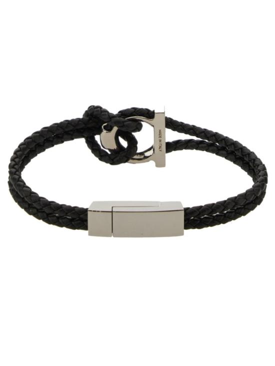 살바토레 페라가모 브레이슬릿 712417 770141001 Black - SALVATORE FERRAGAMO