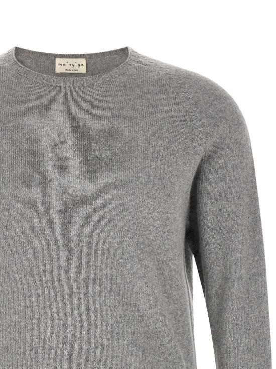 26FW 마리아 스웨터 YTK010B5 Gray - MA RY YA