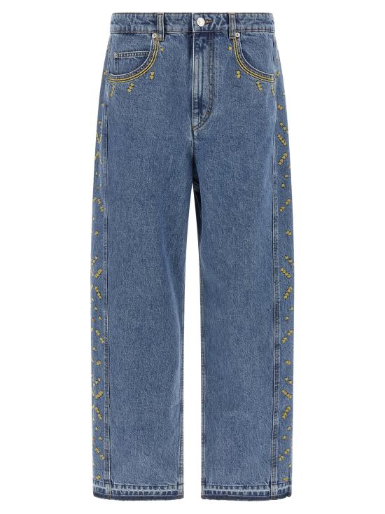 26FW 이자벨마랑 데님 팬츠 PA0784HAD3H03H30LU Light Blue