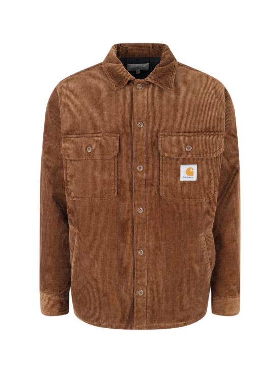 26FW 칼하트 WIP 위드썸 셔츠 I028827 3TGXX BROWN