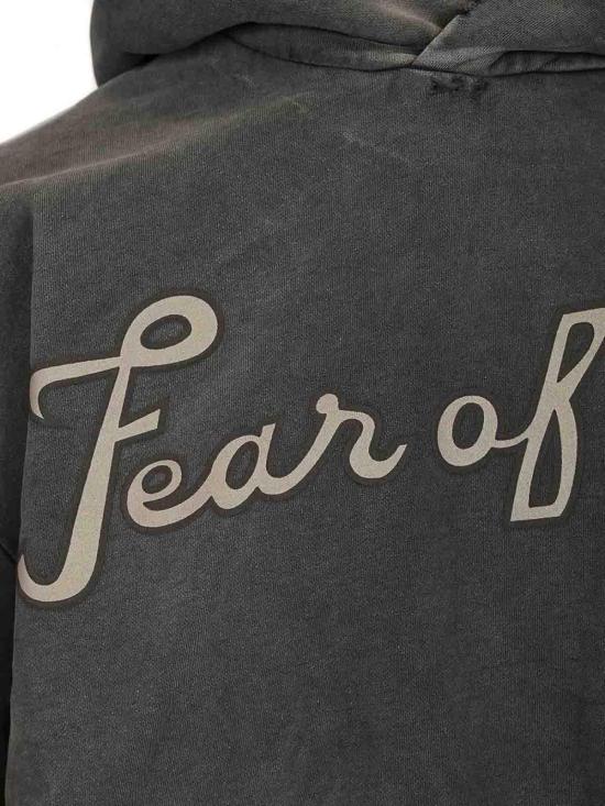 26SS 피어오브갓 후드 티셔츠 FG9M12 9936BHF 019 OFF BLACK DOM - FEAR OF GOD