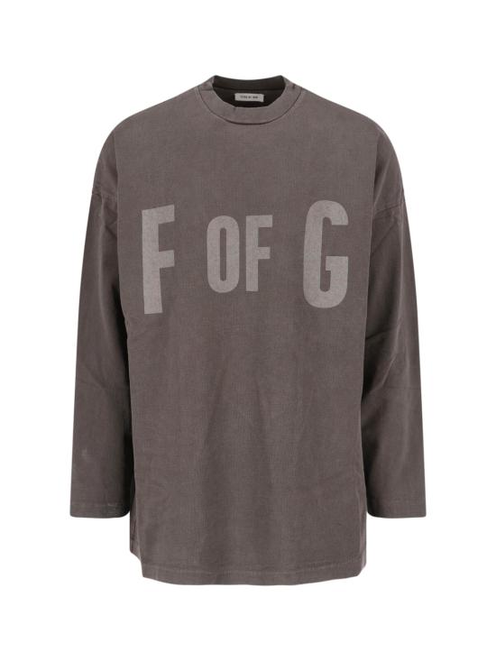26SS 피어오브갓 긴팔 티셔츠 FG9M10 9968HWJ 298 FADED BROWN DOM