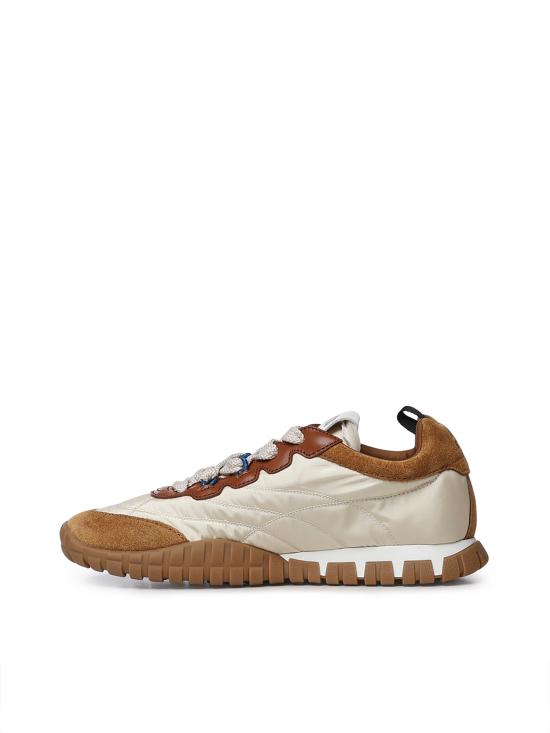26FW 미우미우 타이어 테크니컬 스웨이드 스니커즈 5E417E LYW F05KS AVORIO CARAMEL DOM - MIU MIU