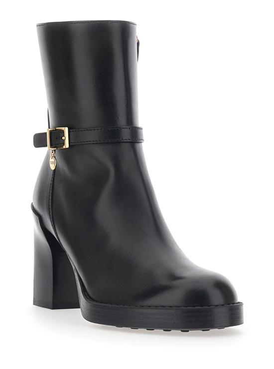 26FW 토즈 부츠 XXW79L0KM80N6M B999 BLACK DOM - TODS