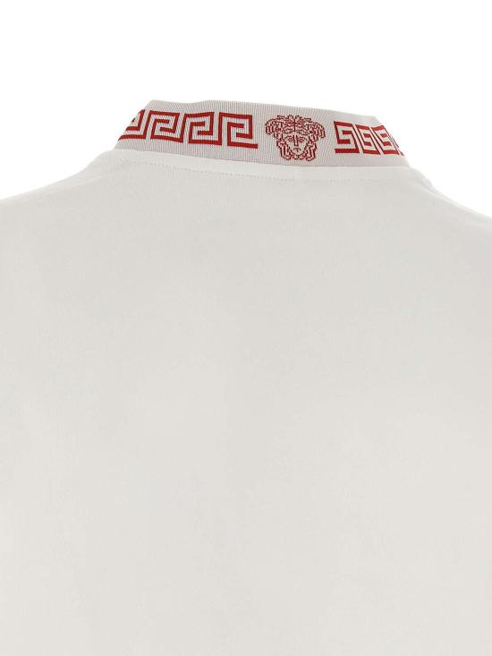 26FW 베르사체 반팔 티셔츠 10254271A187121W000 WHITE - VERSACE