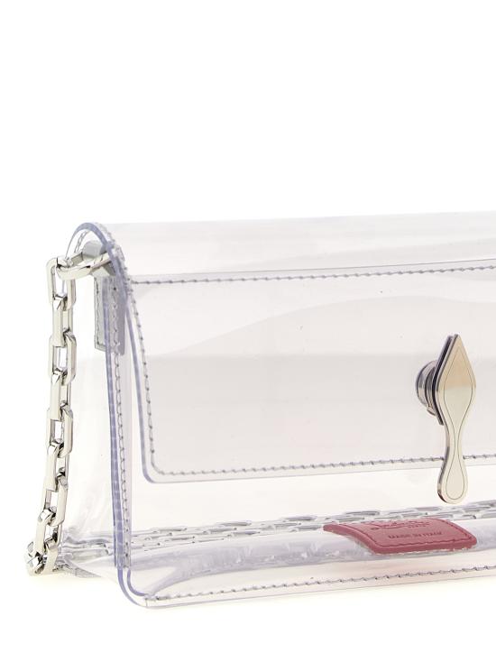 26FW 크리스챤 루부탱 클러치/파우치 3265244S082 Silver - CHRISTIAN LOUBOUTIN