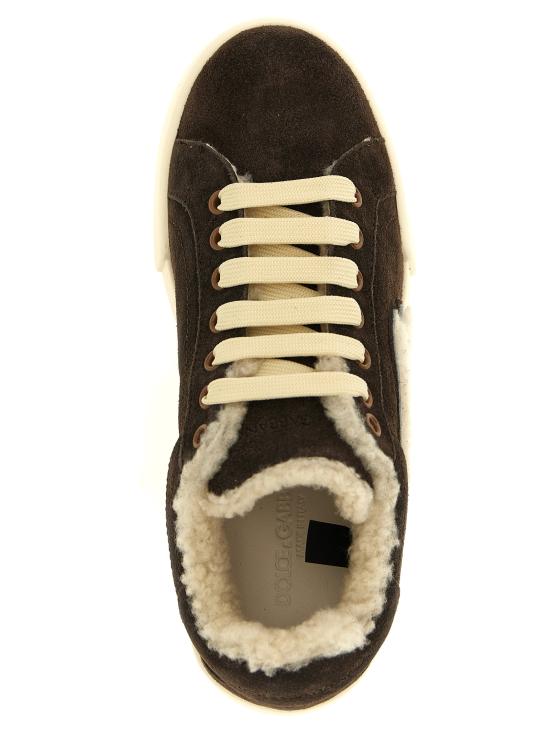26FW 돌체앤가바나 스니커즈 CK2374AJ2228L832 Brown - DOLCE & GABBANA
