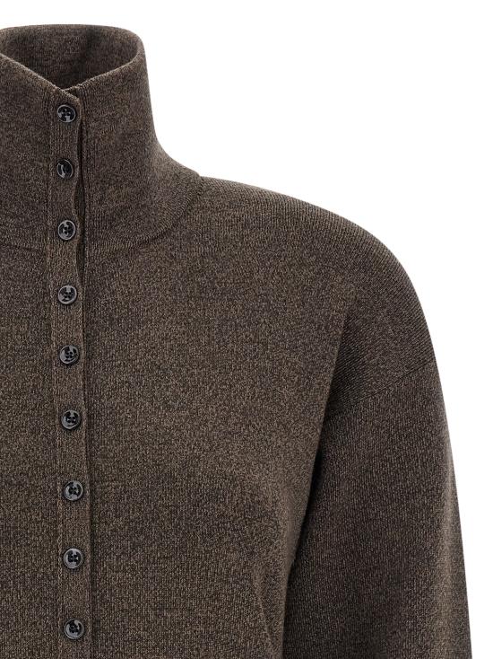 26FW 르메르 가디건 PO0047LK1070BR538 Brown - LEMAIRE