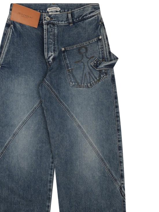 26FW JW앤더슨 데님 팬츠 DT0127 PG1849172 BLUE - JW ANDERSON