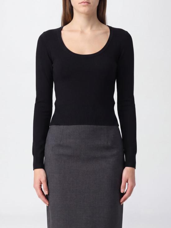 26FW 모스키노 스웨터 09395506 0555 Black