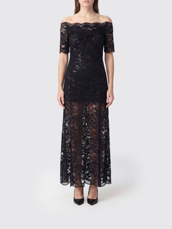 26FW 파코라반 롱 원피스 26AJRO106PA0170 P001 Black