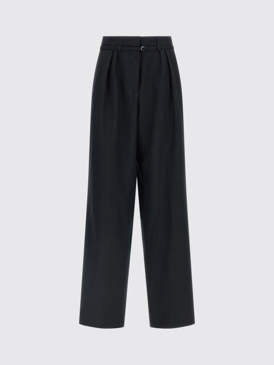 26FW 드리스 반 노튼 스트레이트 팬츠 2621309064265 900 Black - DRIES VAN NOTEN