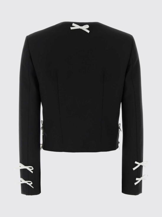 26FW 모스키노 긴팔 티셔츠 05025521 0555 Black - MOSCHINO