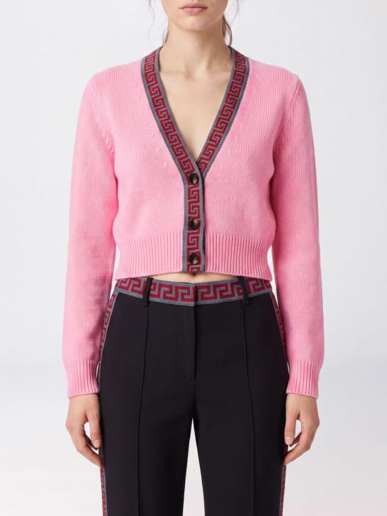 26FW 베르사체 가디건 10267671A19161 1PS10 Pink