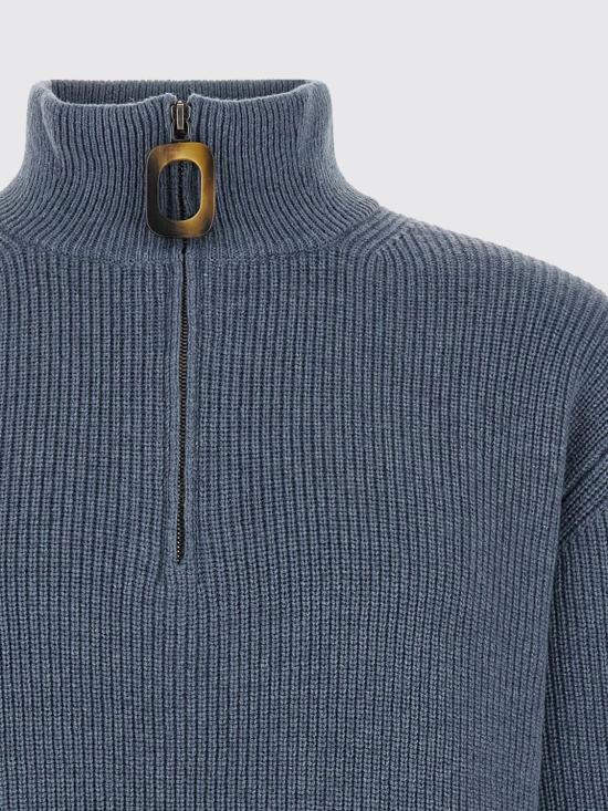 26FW JW앤더슨 집업 니트 KW1481YN0542 739 Blue - JW ANDERSON