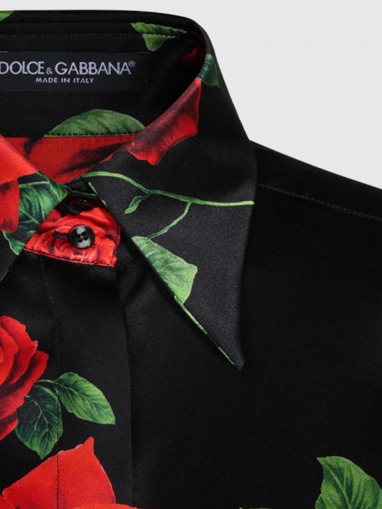 26FW 돌체앤가바나 블라우스 F5R64TIS133 HN6EJ Black - DOLCE & GABBANA