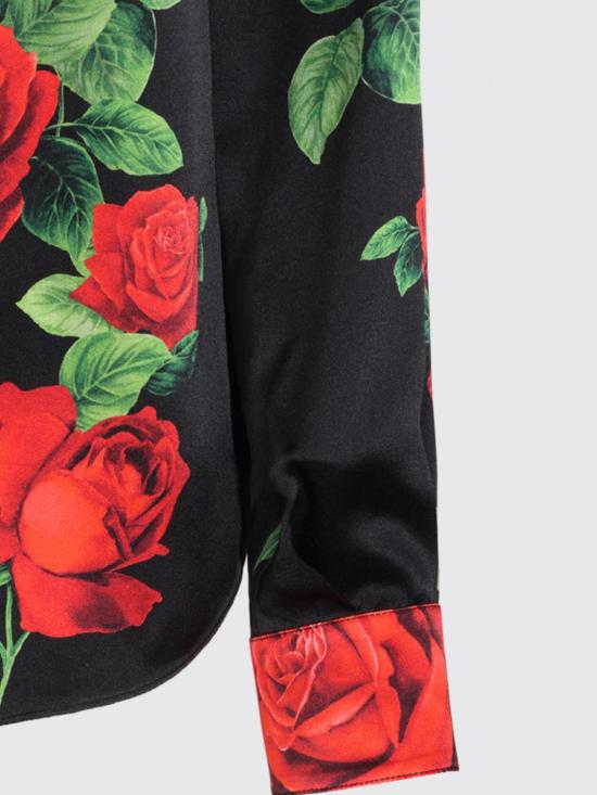 26FW 돌체앤가바나 블라우스 F5R64TIS133 HN6EJ Black - DOLCE & GABBANA