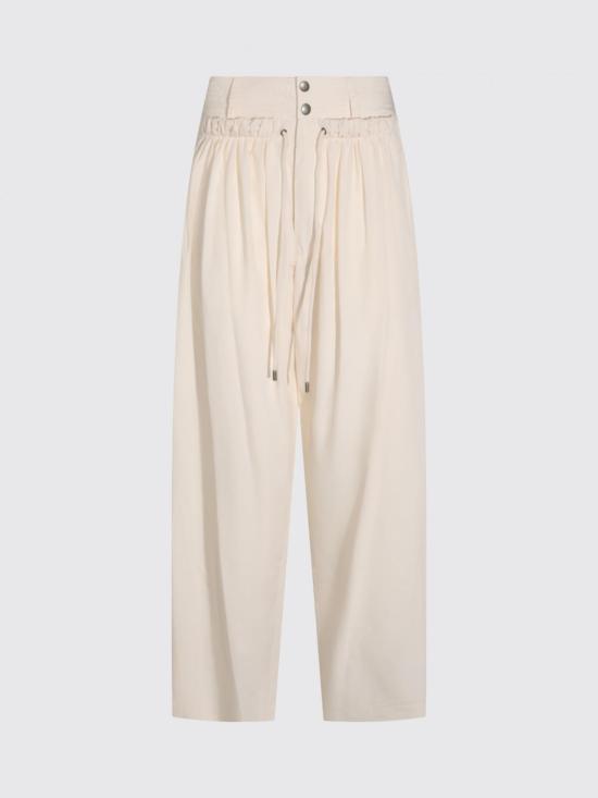 26FW 이자벨마랑 스트레이트 팬츠 PA0547FDD3I03I 23EC Ecru - ISABEL MARANT