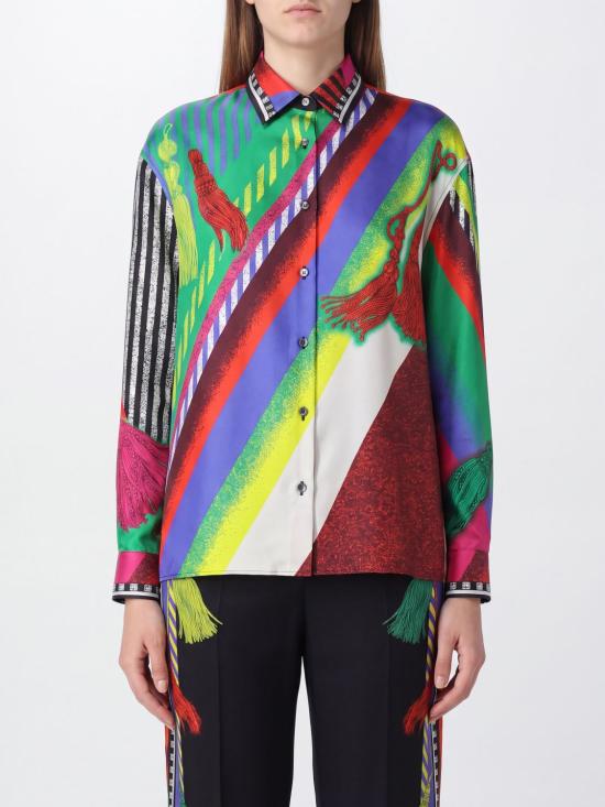 26FW 베르사체 블라우스 10256861A18681 5PH00 Multicolor