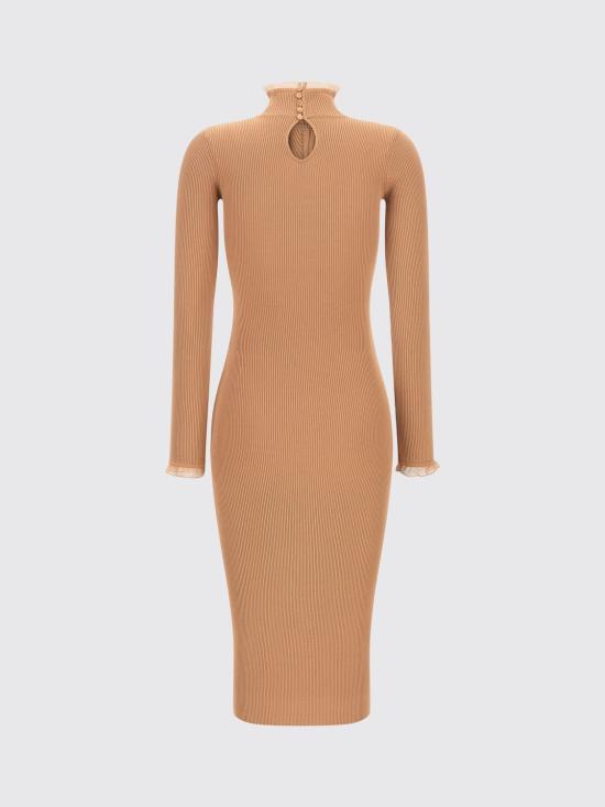 26FW 엘리자베타프랜치 롱 원피스 AM21B66E2 FK4 Beige - ELISABETTA FRANCHI