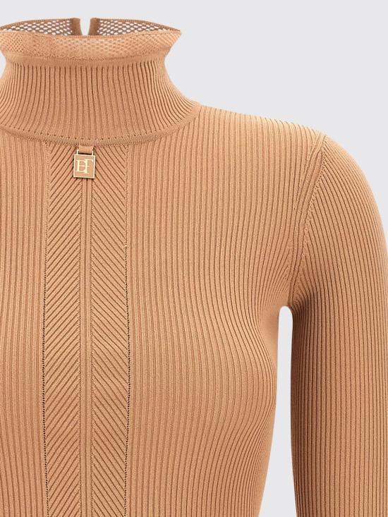 26FW 엘리자베타프랜치 롱 원피스 AM21B66E2 FK4 Beige - ELISABETTA FRANCHI