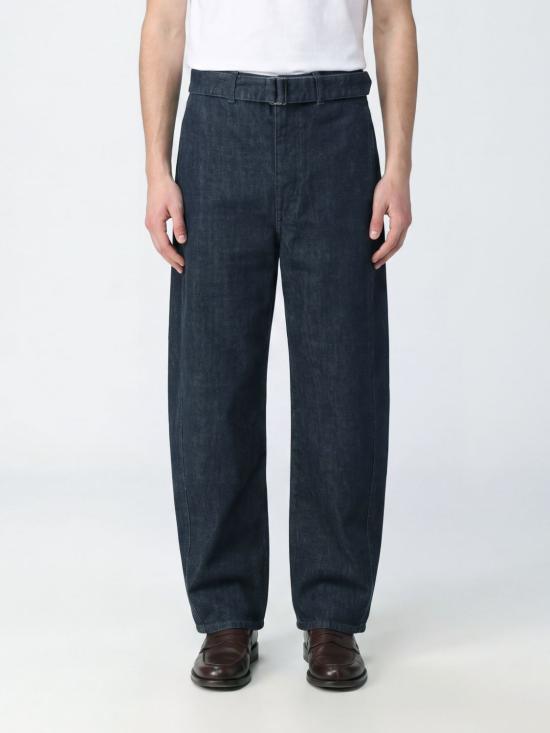 26FW 르메르 트위스트 벨티드 팬츠 PA326LD1056 BL760 Blue