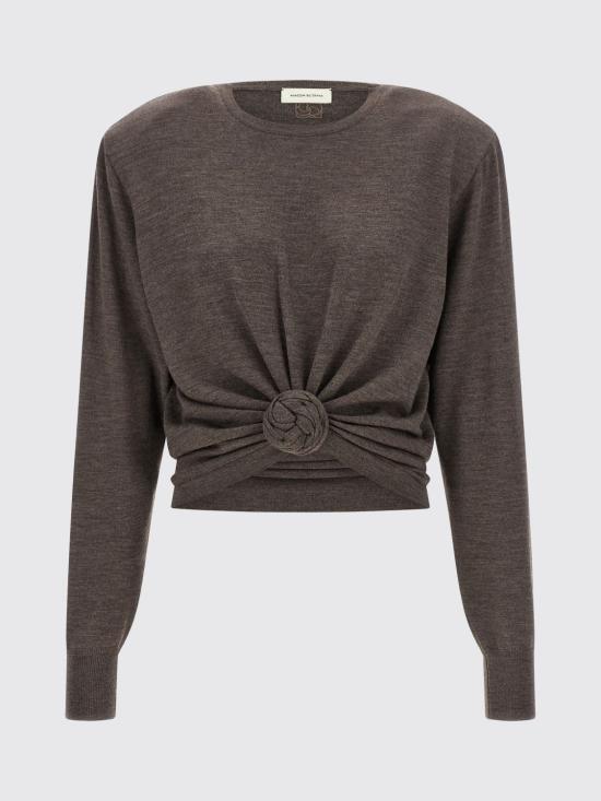 26FW 마그다뷰트림 스웨터 348726 Brown - MAGDA BUTRYM