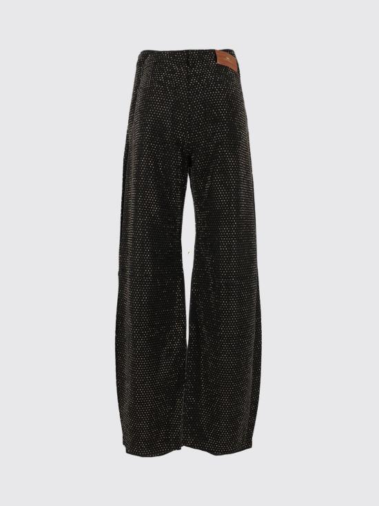 26FW 엘리자베타프랜치 데님 팬츠 PJ16D66E2 110 Black - ELISABETTA FRANCHI