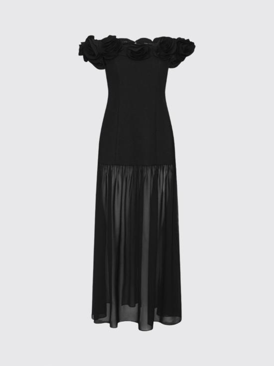 26FW 로테이트 롱 원피스 116624 100 Black - ROTATE