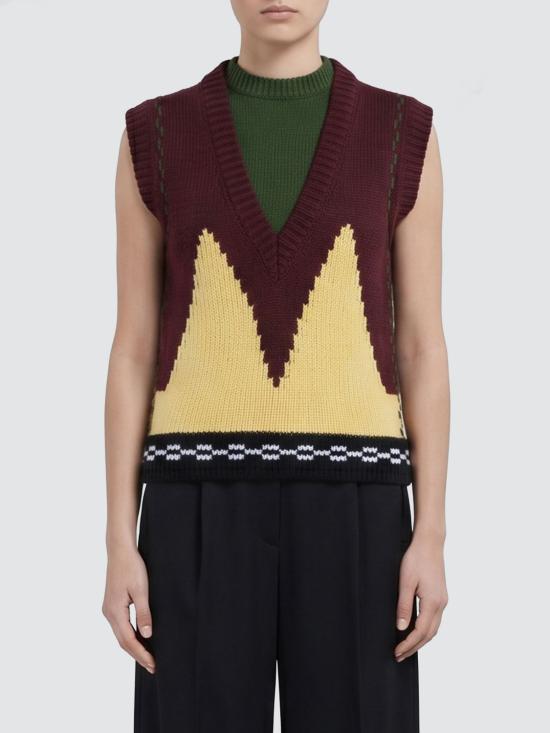 26FW 마르니 스웨터 GCMD0673Q0UFH100 INR92 Wine