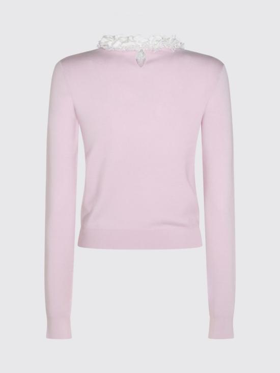26FW 셀프 포트레이트 스웨터 AW26149TP Pink - SELF PORTRAIT