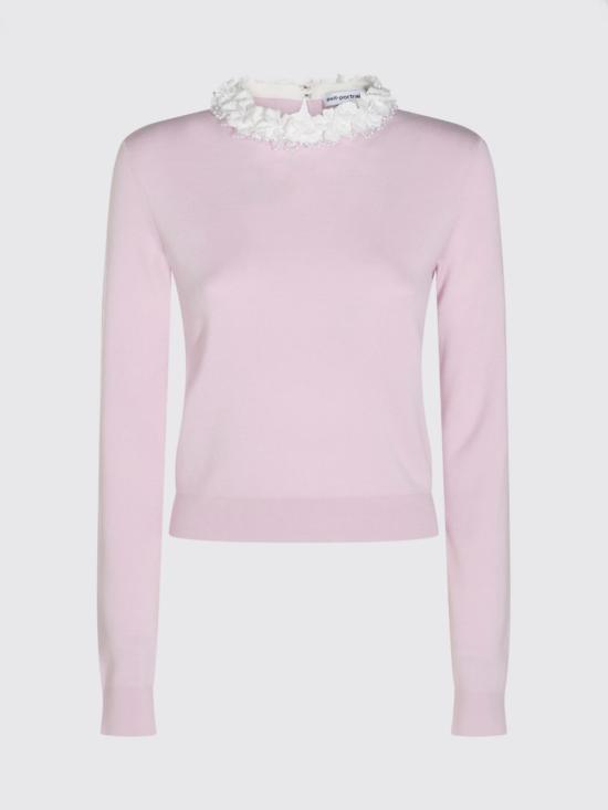 26FW 셀프 포트레이트 스웨터 AW26149TP Pink - SELF PORTRAIT