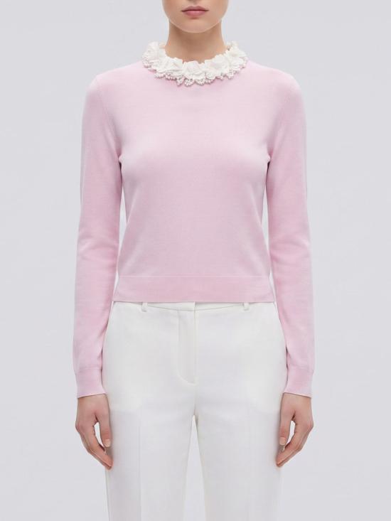 26FW 셀프 포트레이트 스웨터 AW26149TP Pink