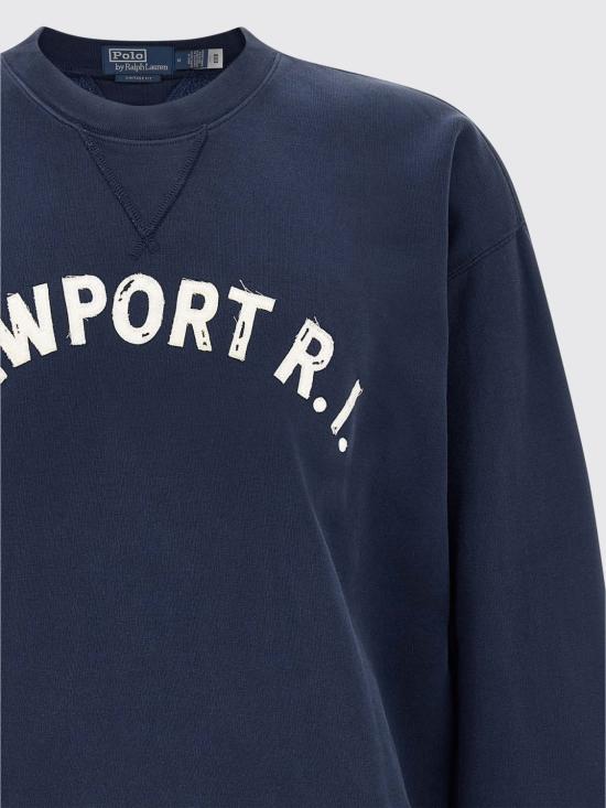 26FW 폴로 랄프로렌 긴팔 티셔츠 710B20016 001 Blue - POLO RALPH LAUREN