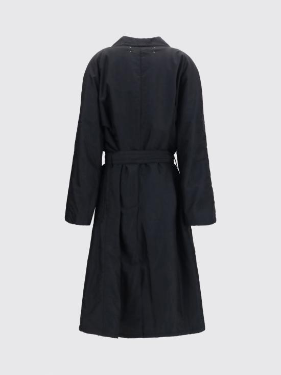 26FW 마르지엘라 트렌치 코트 S51AA0368M35939 900 Black - MAISON MARGIELA