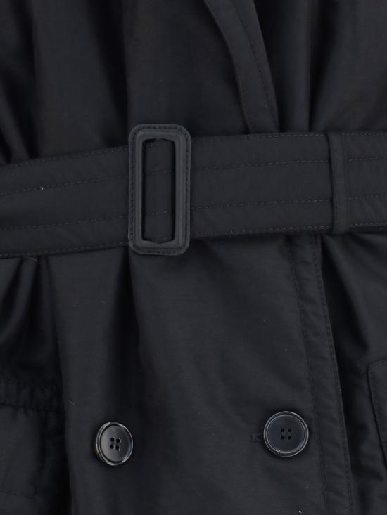 26FW 마르지엘라 트렌치 코트 S51AA0368M35939 900 Black - MAISON MARGIELA