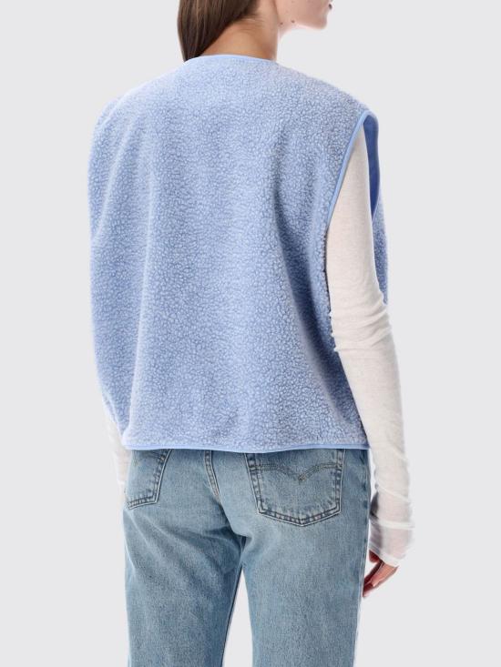 26FW 아메리칸 빈티지 베스트 HOK16B GIVRE CHIN Blue - AMERICAN VINTAGE