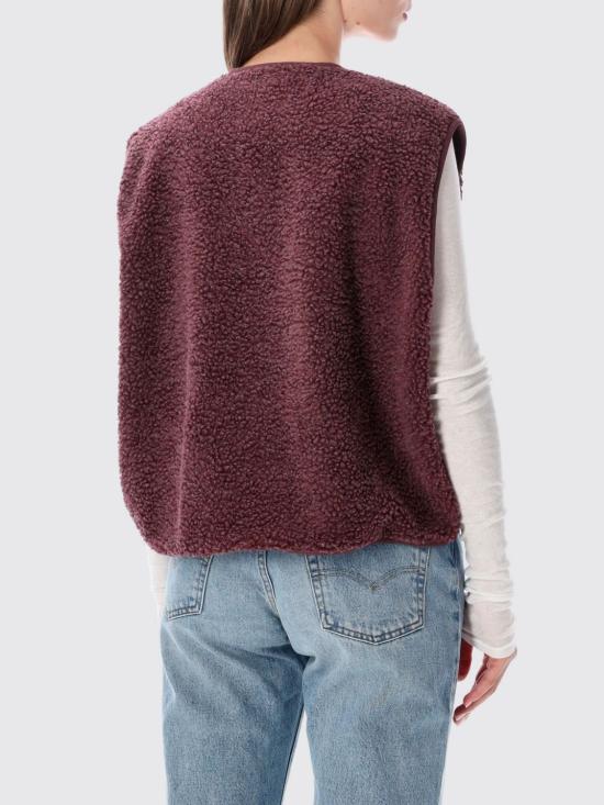 26FW 아메리칸 빈티지 베스트 HOK16B BORDEAUX C Burgundy - AMERICAN VINTAGE