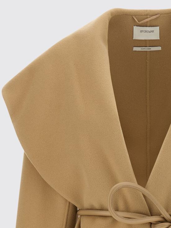 26FW 스포트막스 코트 2622086031600 001 Beige - SPORTMAX