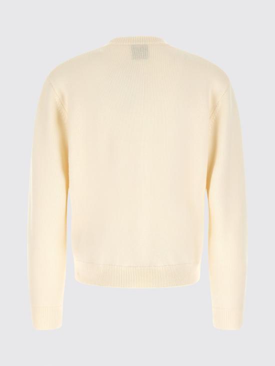 26FW 카사블랑카 스웨터 MPF26KW1431 01 Yellow Cream - CASABLANCA