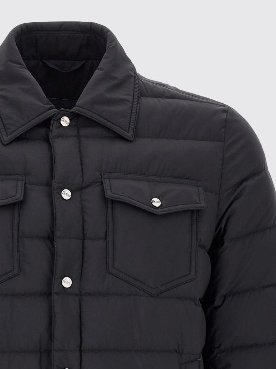 26FW 에르노 숏패딩 PI0023ULE12456Z 9300 Black - HERNO