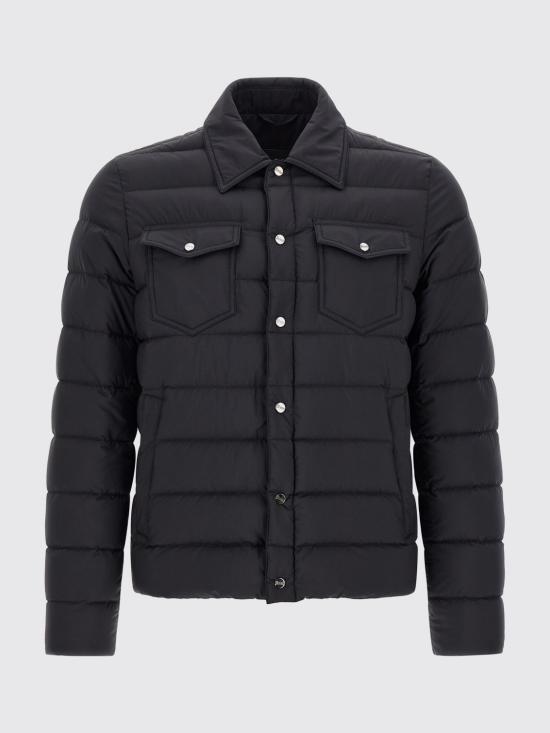 26FW 에르노 숏패딩 PI0023ULE12456Z 9300 Black - HERNO