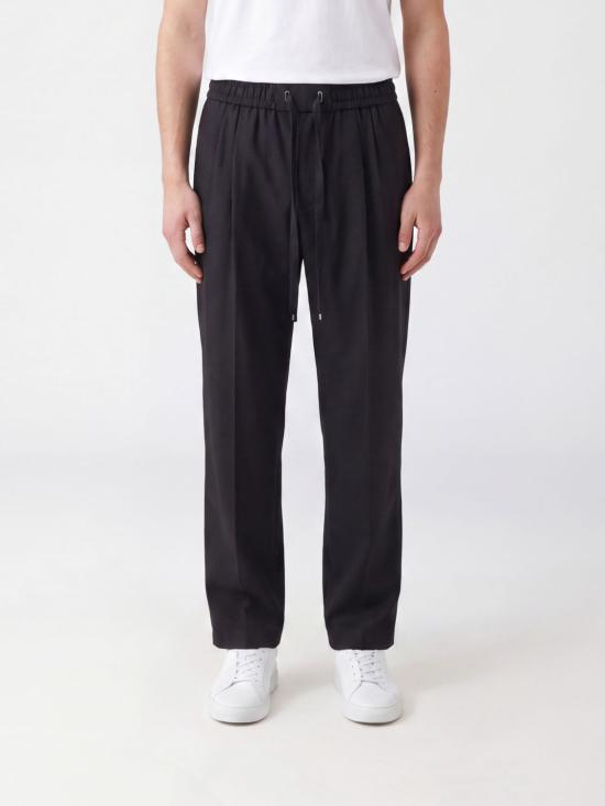 26FW 돌체앤가바나 스트레이트 팬츠 GP26FZFUBG4 N0000 Black