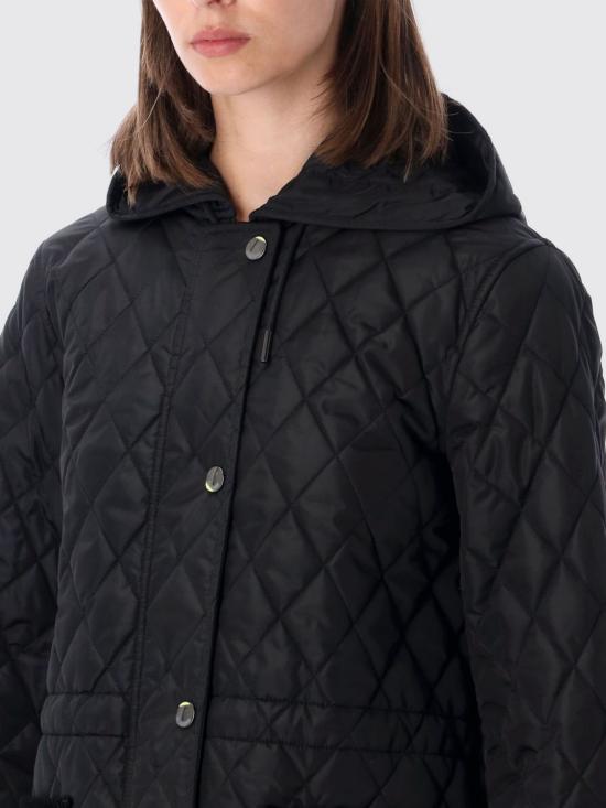 26FW 버버리 브롬리 후드 퀼팅 자켓 8110531 Black - BURBERRY