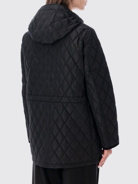 26FW 버버리 브롬리 후드 퀼팅 자켓 8110531 Black - BURBERRY
