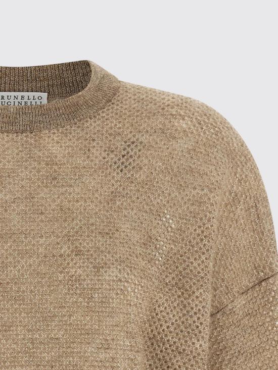 26FW 브루넬로 쿠치넬리 스웨터 MGG270510P CZA11 Brown - BRUNELLO CUCINELLI