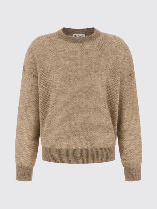 26FW 브루넬로 쿠치넬리 스웨터 MGG270510P CZA11 Brown - BRUNELLO CUCINELLI