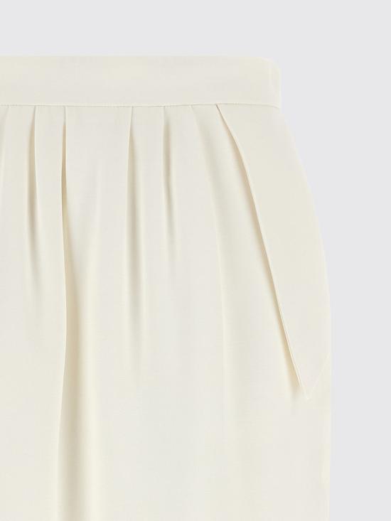 26FW 스텔라 맥카트니 미디 스커트 6301913IU709 9200 White - STELLA MCCARTNEY